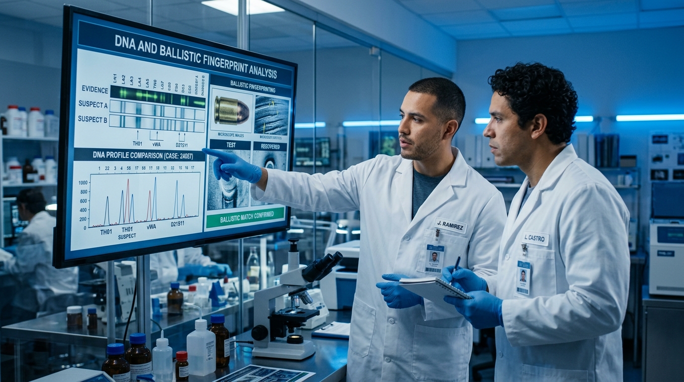 Equipo y Tecnología Forense — laboratorio criminalístico